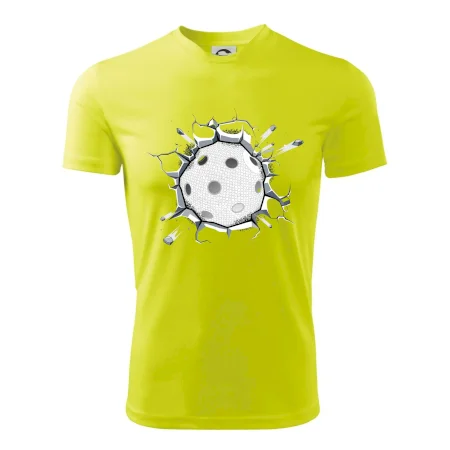 Florbal lopta v triku