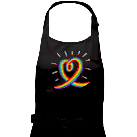 Srdce pride dúha kreslená