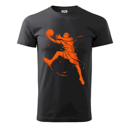 Basketball player splash