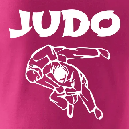 Judo nápis + postavy