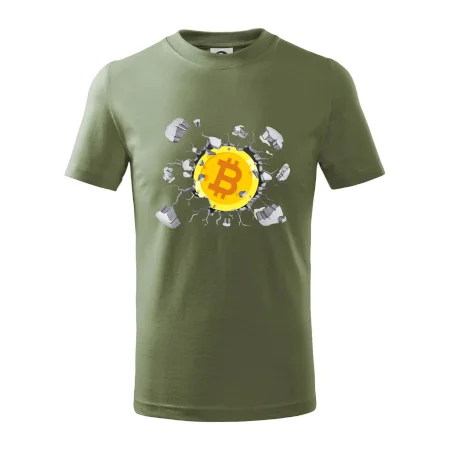 Bitcoin v tričku