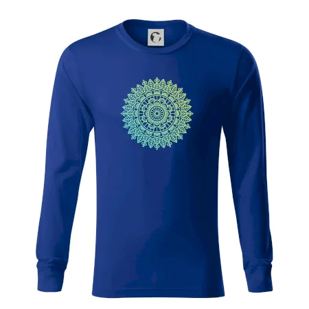 Mandala zelenožlutá