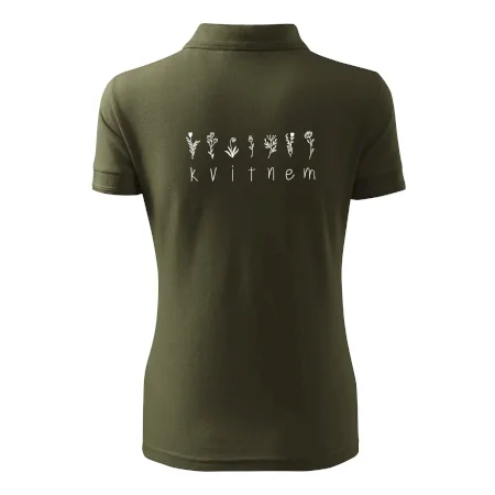 Kvitnem - Nápis s kvetinami