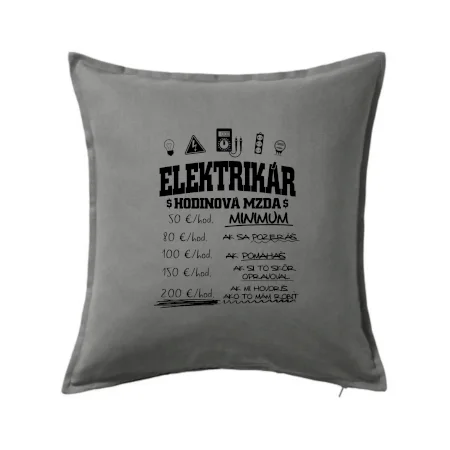 Hodinová mzda elektrikár