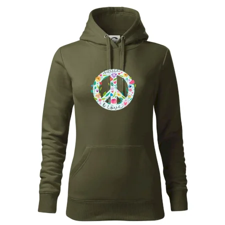 Peace and love symbol