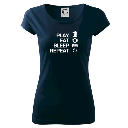 Eat sleep play - šach