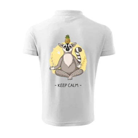 Yoga - keep calm kreslený