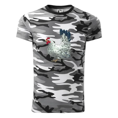 Sliepka kreslená biela