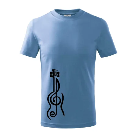 Husľový kľúč gitara