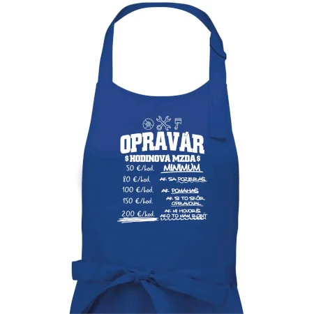 Hodinová mzda - opravár