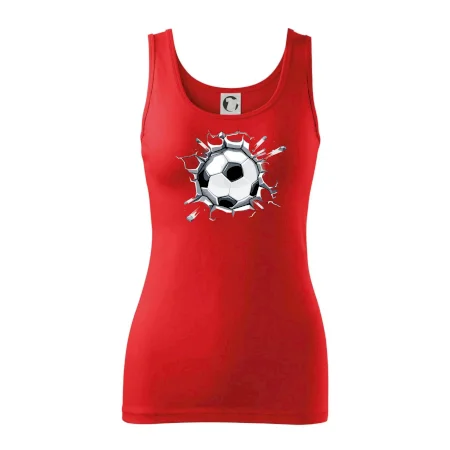 Futbalová lopta v triku