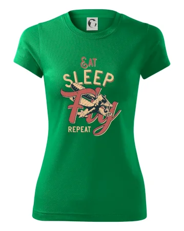 Eat Sleep Fly Repeat letadlo