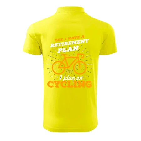 Oranžové koleso - Yes, I have a retirement plan, Aj plan on cycling