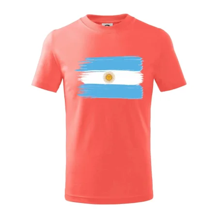 Argentína vlajka kreslená štetkou