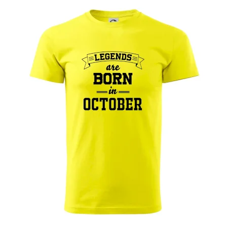 Legends are born in October