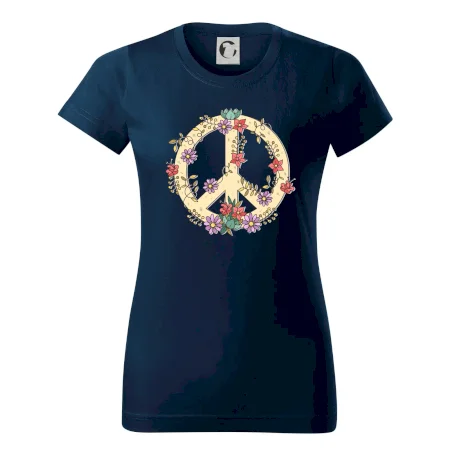 Peace symbol pieskový