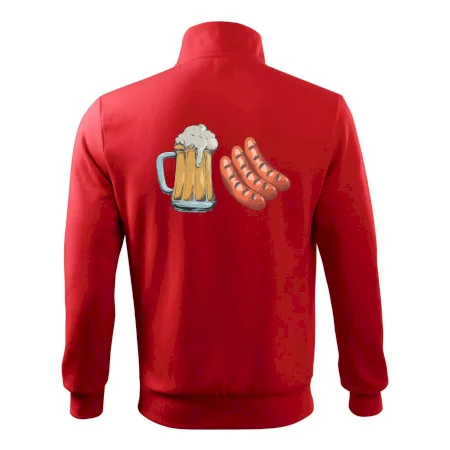 Pivo a klobása