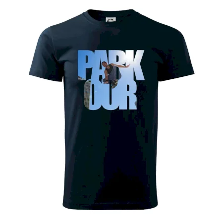 Parkour nápis nebo