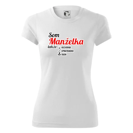 Som manželka takže...