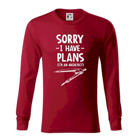 Sorry I have plans - architect