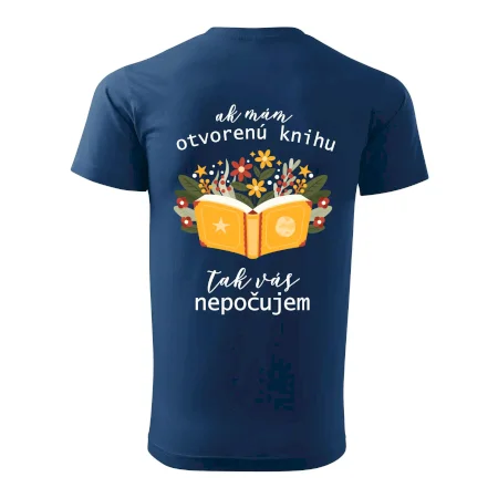 Ak mám otvorenú knihu, tak vás nepočujem