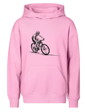 MTB kreslený cyklista