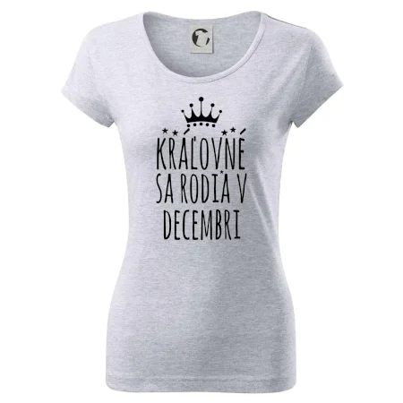 Kráľovné sa rodia v decembri