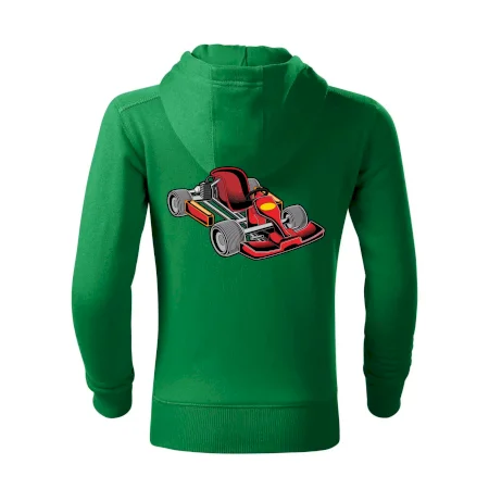 Motokára červená