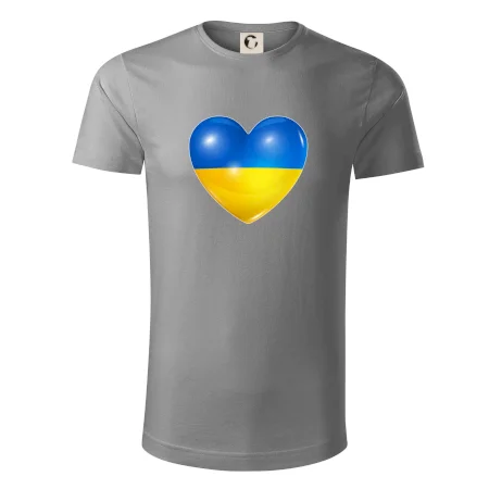 Ukrajina srdce vlajka