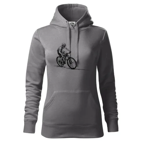 MTB kreslený cyklista