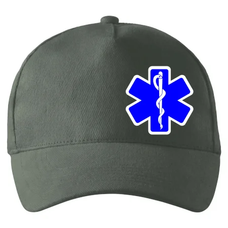 Rescue - Hviezda na prsníku + nápis na chrbte