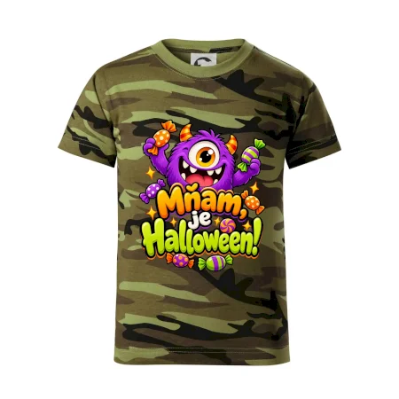Mňam je Halloween cukríkové strašidlo