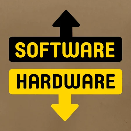 Software hardware - šípky