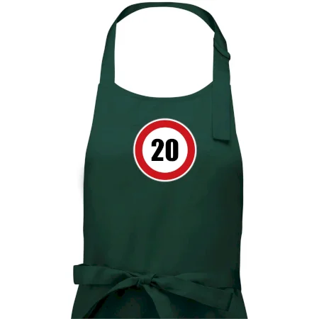 Dopravná značka - obmedzenie rýchlosti 20