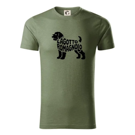 Lagotto romagnolo nápis v tele
