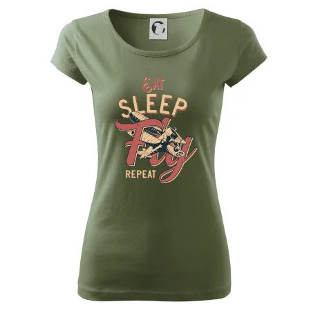 Eat Sleep Fly Repeat letadlo