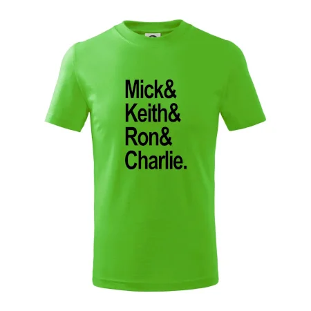 Mick Keith Ron Charlie