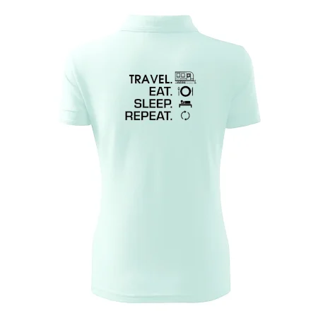 Eat sleep travel - Veľký príves