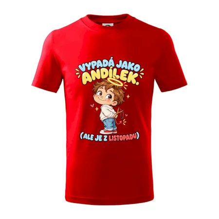 Vypadá jako andílek ale je z listopadu s prakem