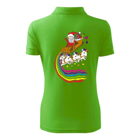 Santa a jednorožce (Pecka design)