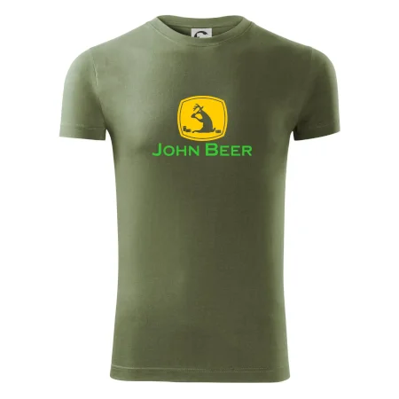 John Beer jeleň s pivom