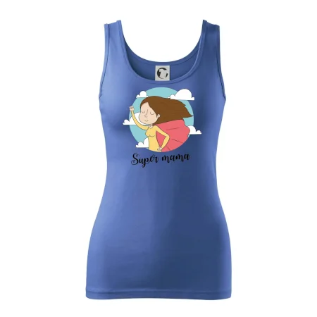 Kreslený obrázok Super mama