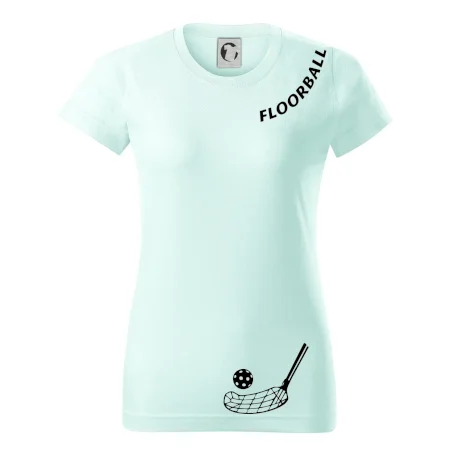 Floorball nápis šikmo