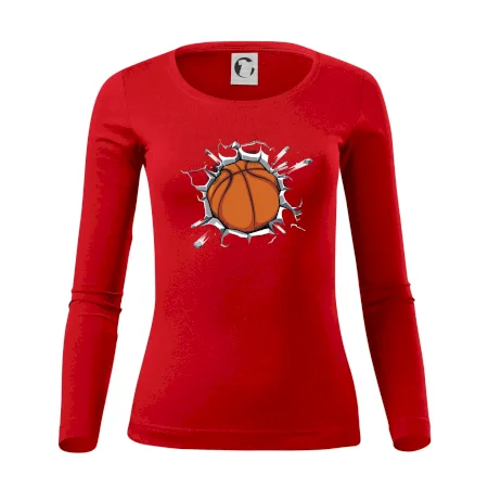 Basketbal lopta v triku