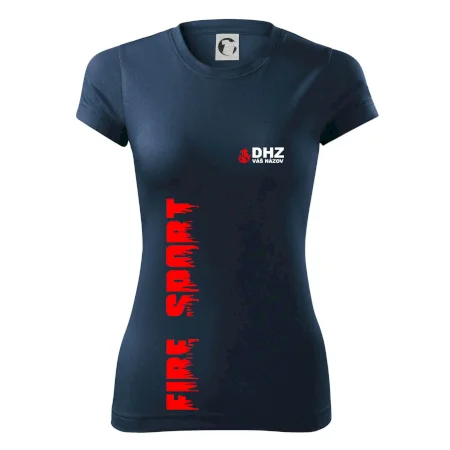 DHZ (oheň, firesport, názov sboru - vlastný nápis)