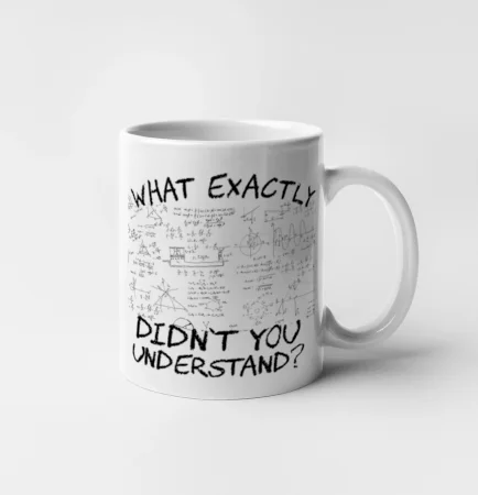 What exactly didn't you understand - physics