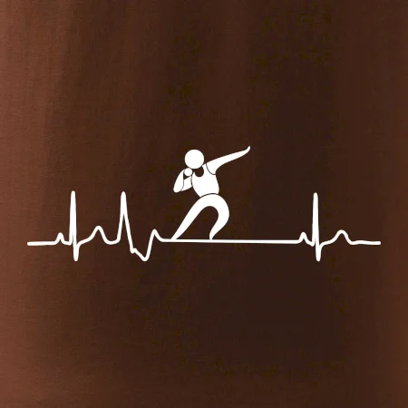 EKG vrh guľou