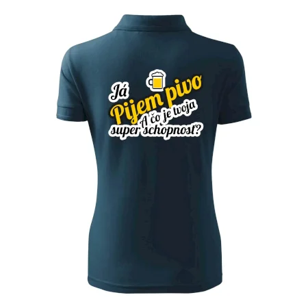 Pijem pivo - tvoja super schopnosť - šikmý