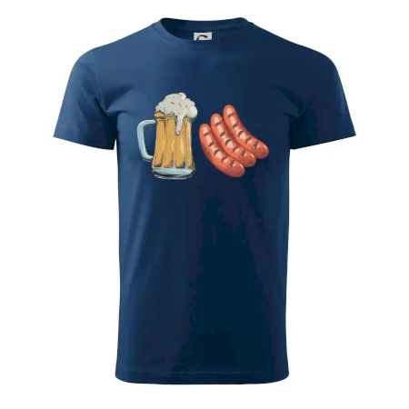 Pivo a klobása
