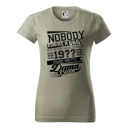 Nobody is perfect - Vlastný ročník
